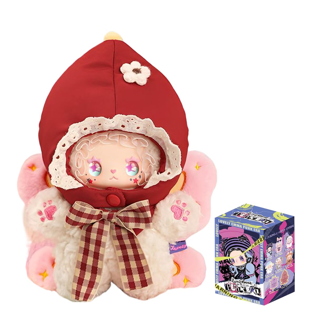 Lovely Emma Punk Era Series Blind Box Action Figures Mystery Box Cute Random Toys Birthday Gift Christmas Collectible Toy for Desktop Ornaments, 1PC — image 1