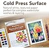 Strathmore 400 Series Watercolor Cards, Cold Press, 5x6.875 inches, 6 Pack, Envelopes Included - Custom Greeting Cards for Weddings, Events, Birthdays