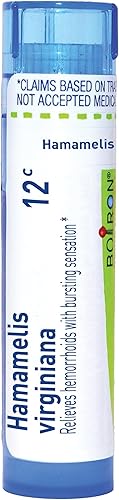 Boiron Hamamelis Virginiana 12C, 80 pellets, medicina homeopática para hemorroides