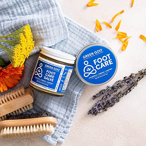 GREEN GOO Foot Care Salve, Reduces Irritation & Provides Pain Relief to Heal & Soothe Your Feet, Great for Hikers, Climbers, Parents & Teachers, 4 Ounce (Pack of 1), 92289 - Thumbnail 7