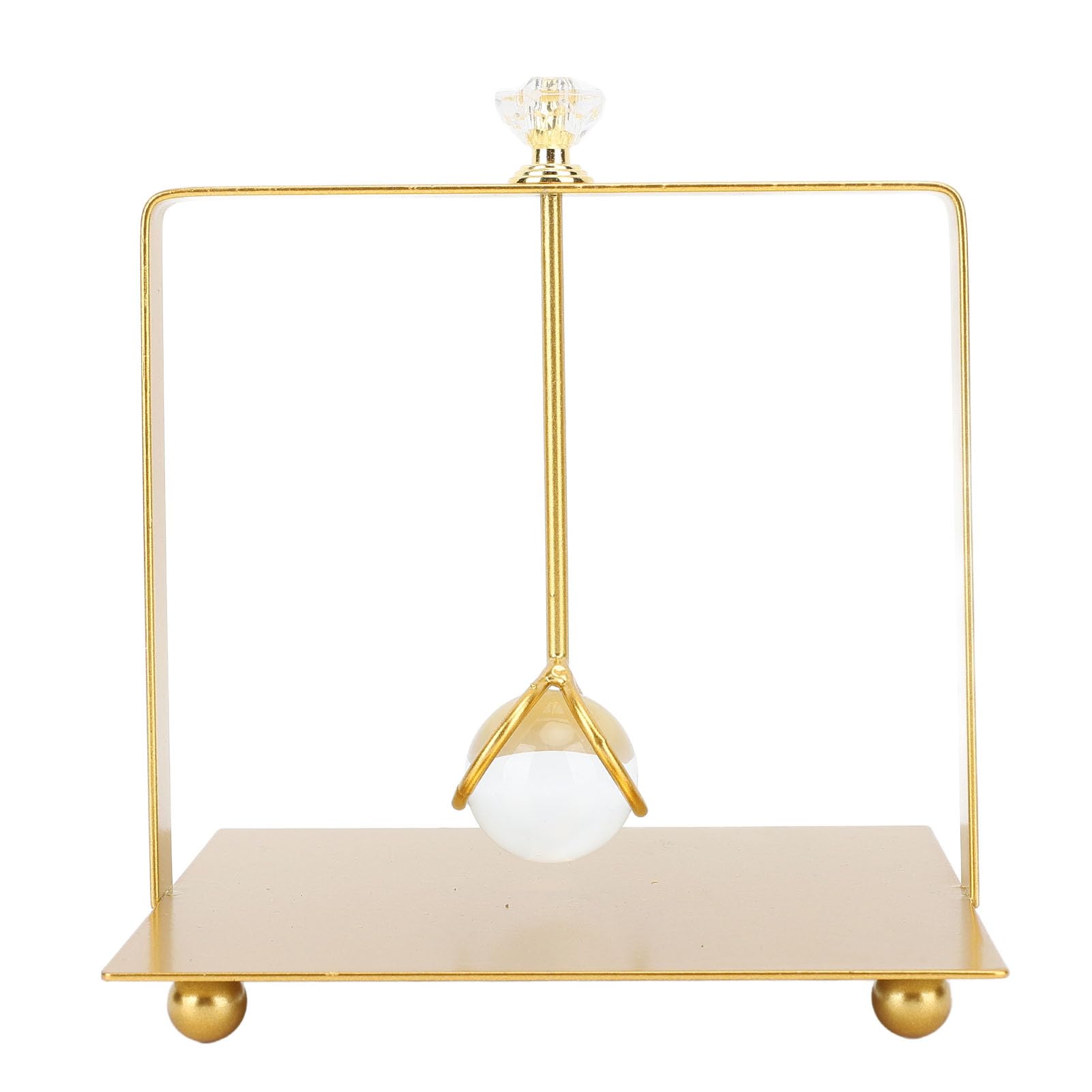 Servilletero de mesa, elegante servilletero de papel, versátil para hotel y cocina (dorado)
