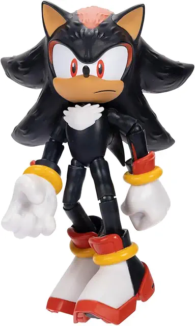 Figurina Shadow Sonic Prime - Action Figure Articolata 13 cm per Collezionisti