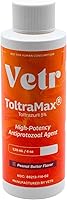 Vista 46 de Toltrazuril 2.5% para caballos, perros, gatos, 4.1 fl oz/4 onzas, para animales de cadena no alimentaria, alfalfa