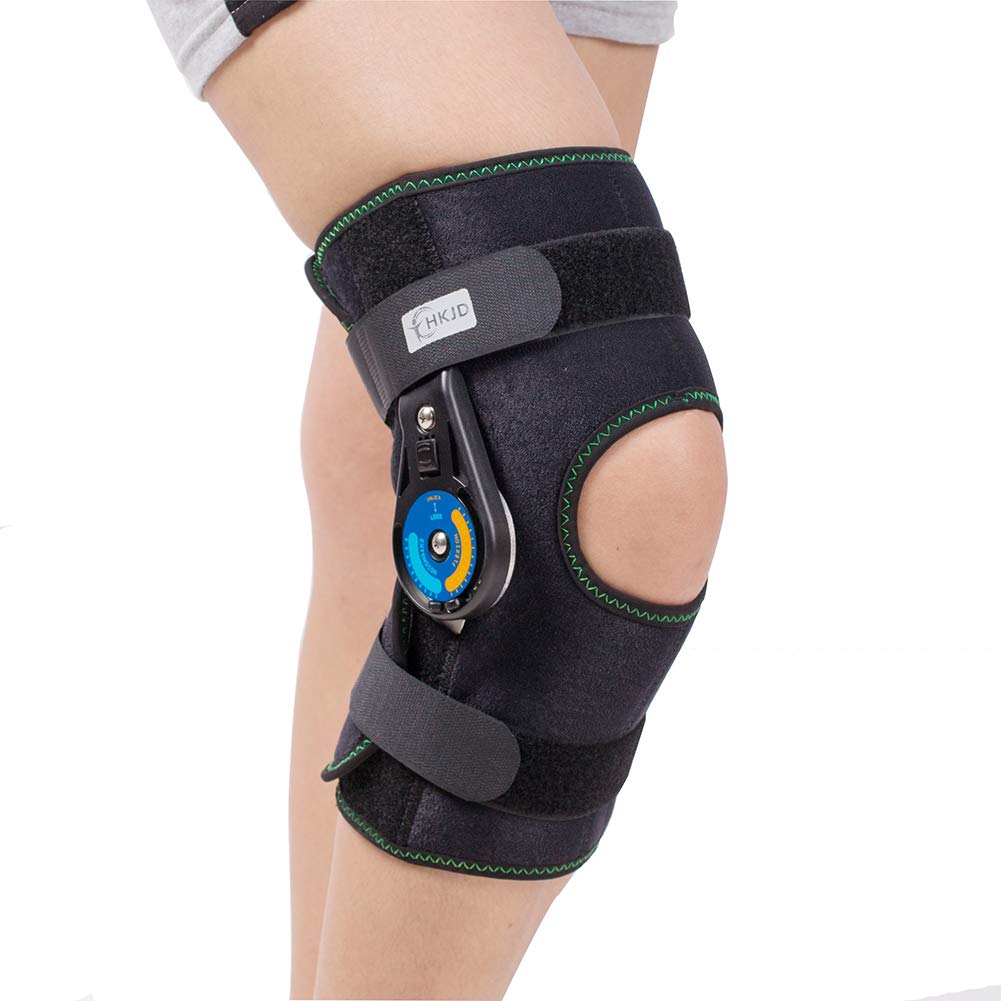 Buy TANDCF Hinged ROM Post OP Knee Brace Adjustable Knee Immobilizer