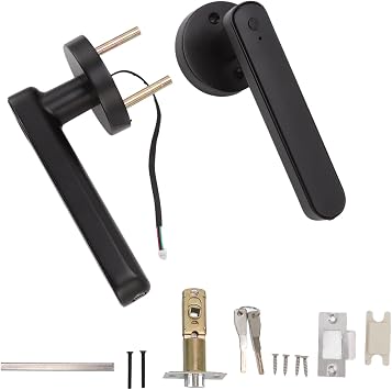 Smart Fingerprint Door Lock with Password, Keyless Entry, Zinc Alloy, Tuya APP Control - Multiple Unlocking Methods, Easy Installation, Suitable for Home and Hotel Use