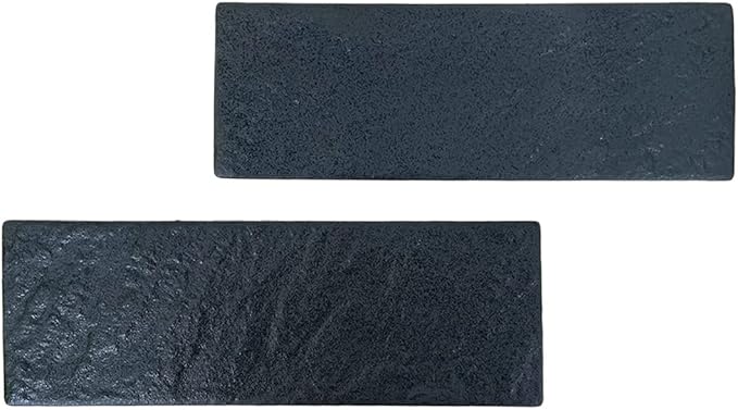 TIKUSAN Juego de 2 Platos Rectangulares de Porcelana para Sushi miniatura 9