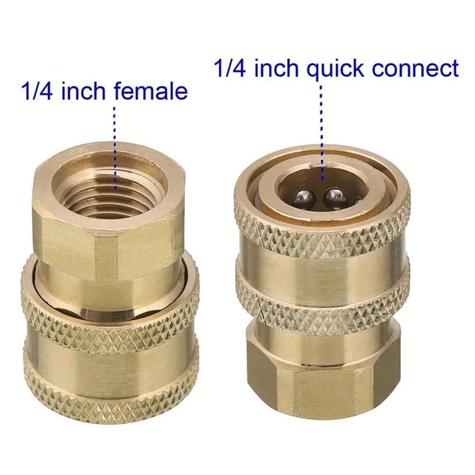 Bacchetta di Prolunga per Idropulitrice Lancia di prolunga for idropulitrice da 16 cm, 20 e 38 con Attacco rapido 1/4(Color 9,20CM)