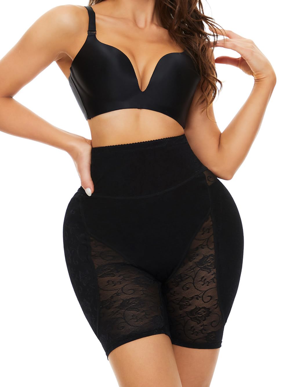 Bragas Levantadoras De Glúteos - Braguitas Moldeadoras De Cintura Alta Para Mujer, Bragas Con Almohadillas Para Glúteos, Adelgazantes, Sin Costuras, Correas Para Levantar Los Glúteos, Ropa Moldea