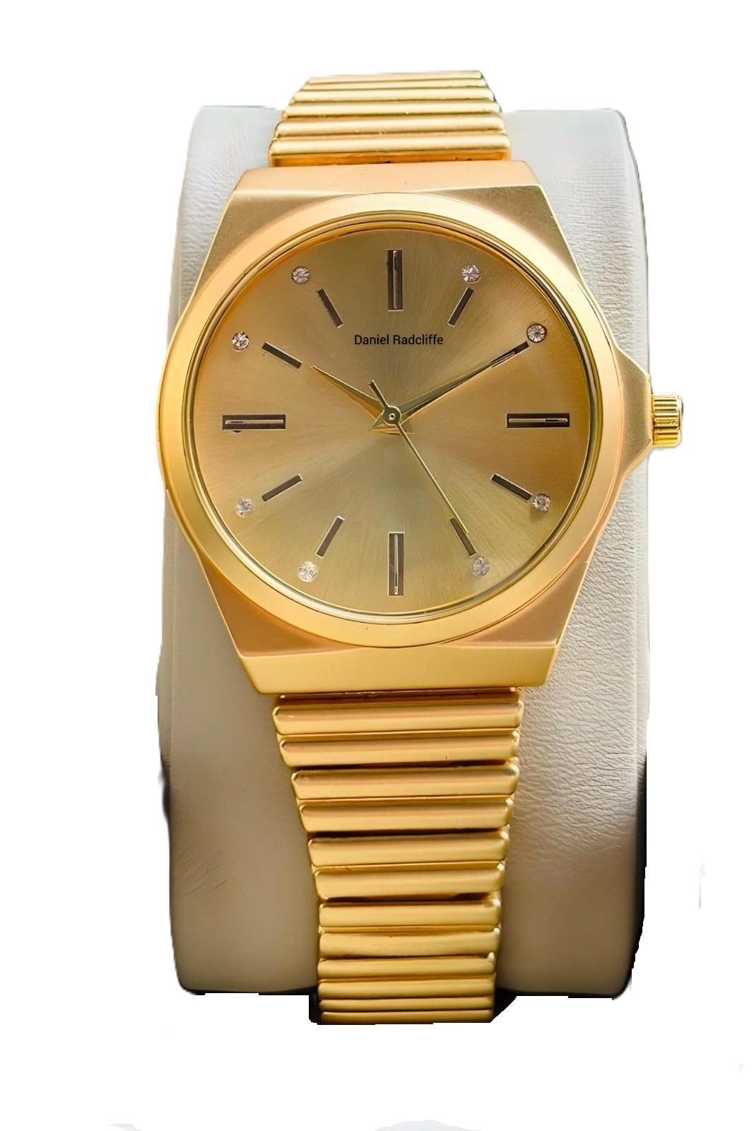EVRGLOW Watch for Women Round Studded Dial |Day and Date Quartz Movemnet |Long Battery Life|Stainless Steel Bracelet Chain Strap|Double Lock Clasp Safety Watches for Girls DRW-007 (ROSE GOLD) (B0CYCLHPMY) Amazon Price History, Amazon Price Tracker