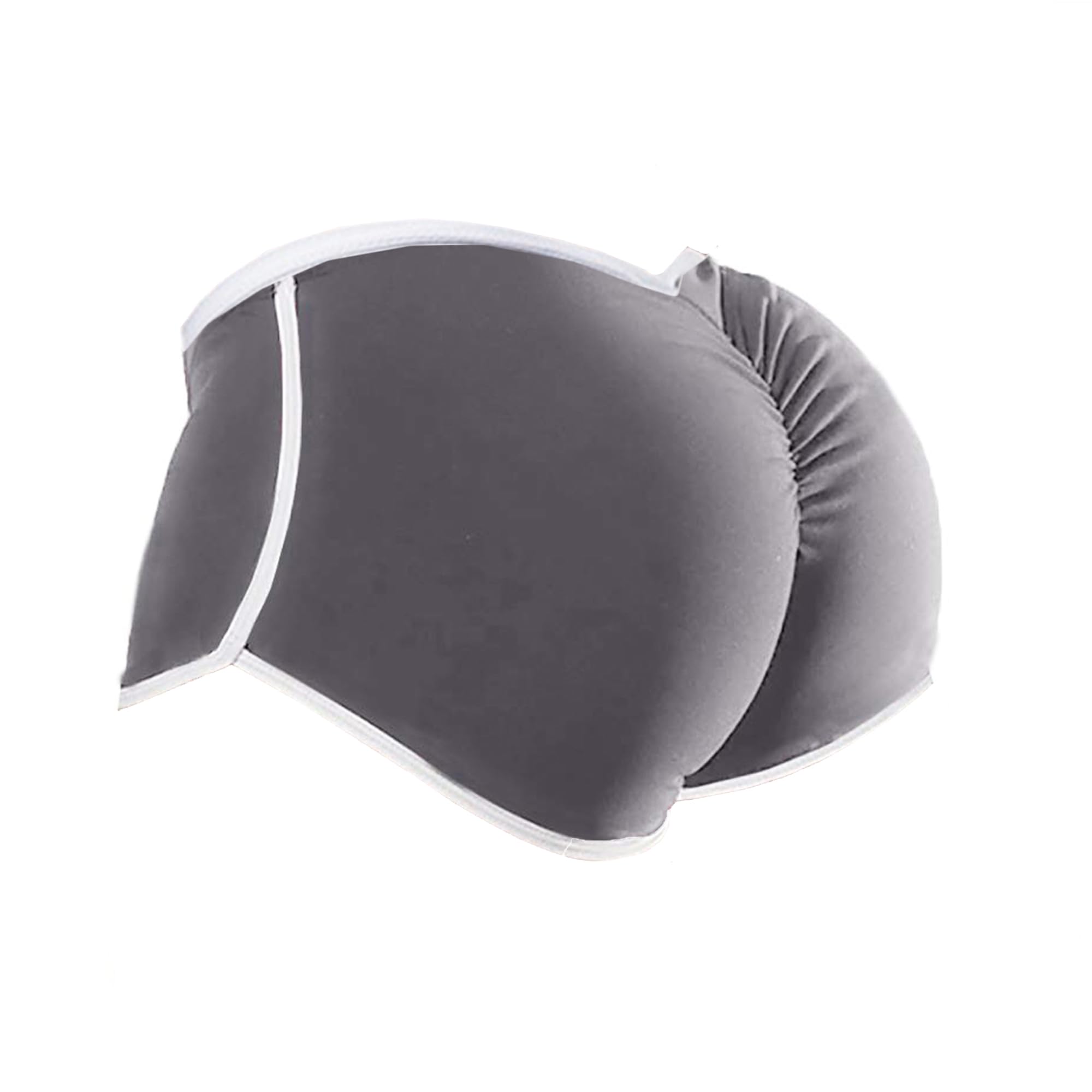 Women High Wasit Booty Shorts Workout Tights Ruched Butt Lift Yoga Legging Pants: Medium Style1-grey