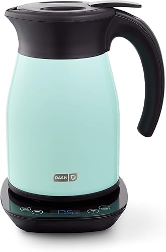 Miniatura 1 de Dash Hervidor eléctrico aislado, hervidor de agua caliente inalámbrico - Aqua mate, 57 oz1.7 L