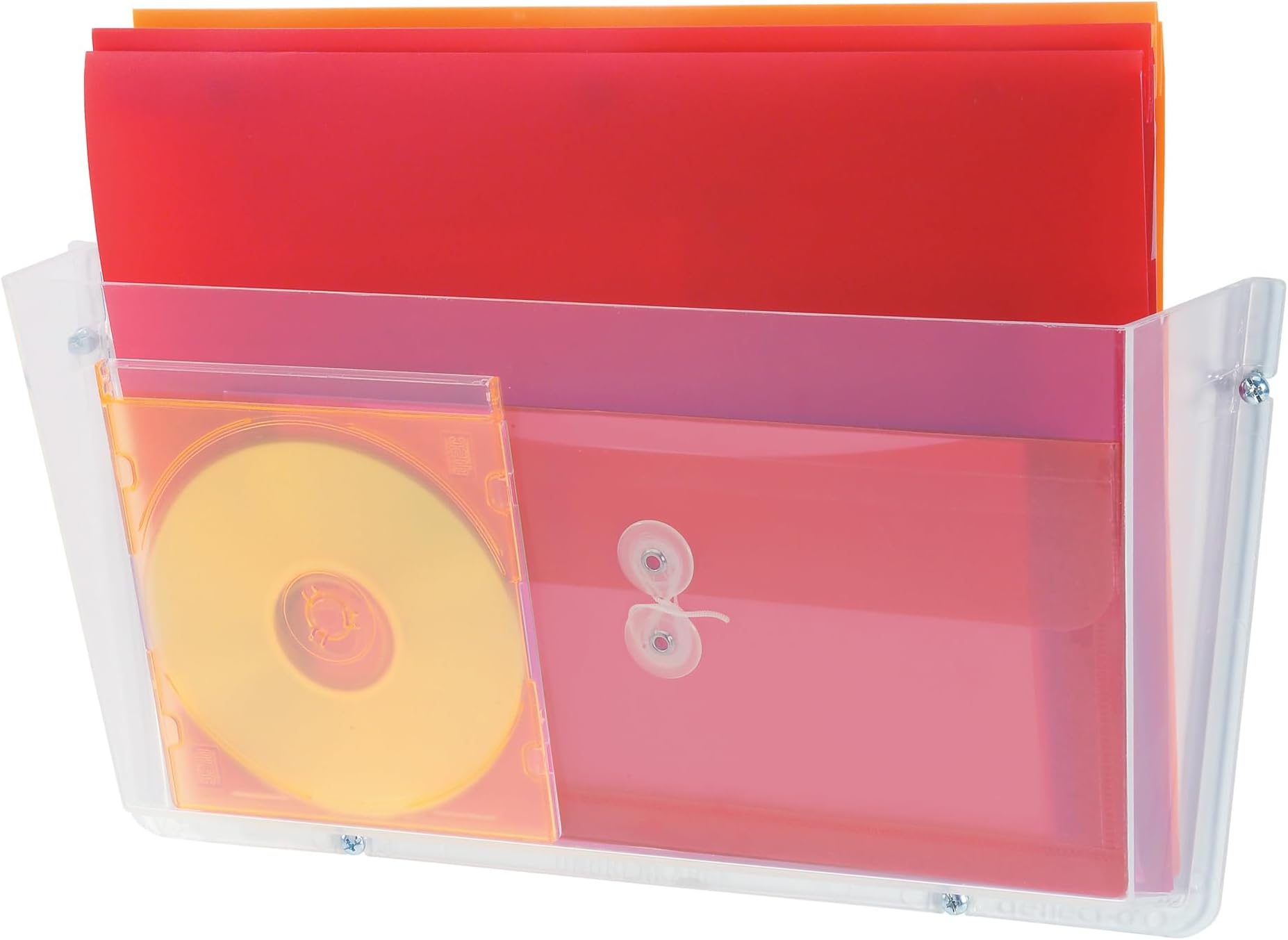 Deflecto Landscape A3 Unbreakable Wall Mounted Organiser - Wall Pocket