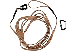 Boss Tactical Polyester Webbing TPU Ultra Boss Tracking Leash (Tan)