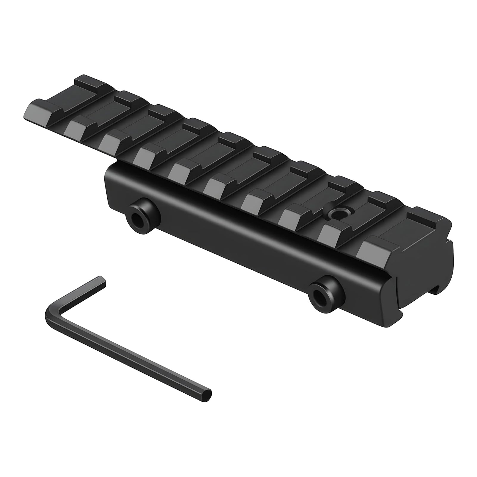Convertisseur de Montage AR 11 mm Queue d'aronde Vers 20 mm, Queue d'aronde Tisserand Picatinny, Montage à Profil Bas Adaptateur, Adaptateur de Montage pour Cibles Tactical Range Extender