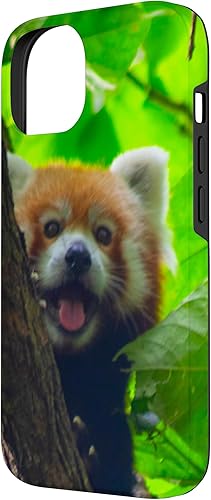 Miniatura 5 de Funda de regalo para iPhone SE (2020)  7  8, diseño de panda, color rojo