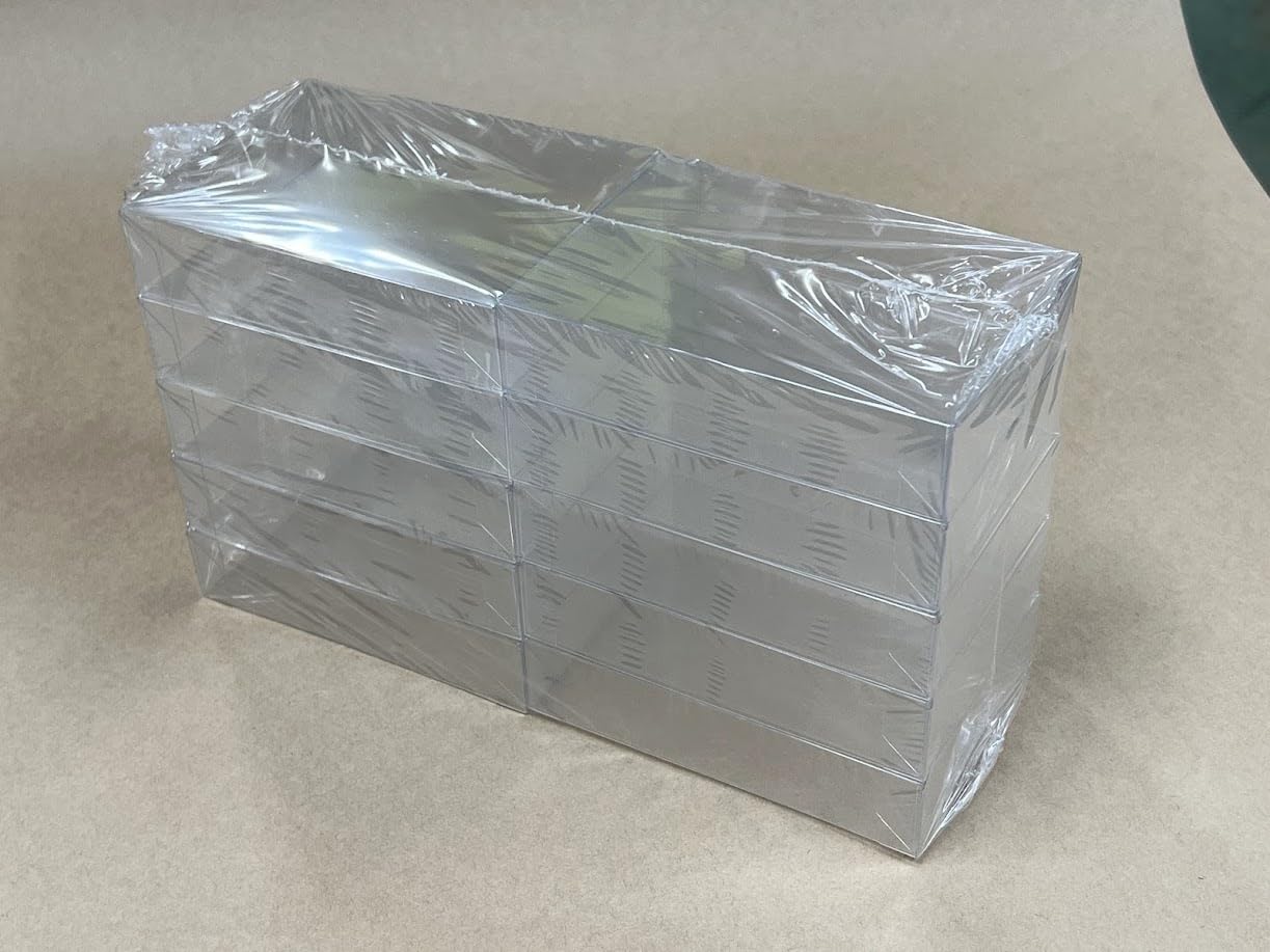 Amazon | ノーブランド品クリアケース箱身・フタ80×110×25H透明