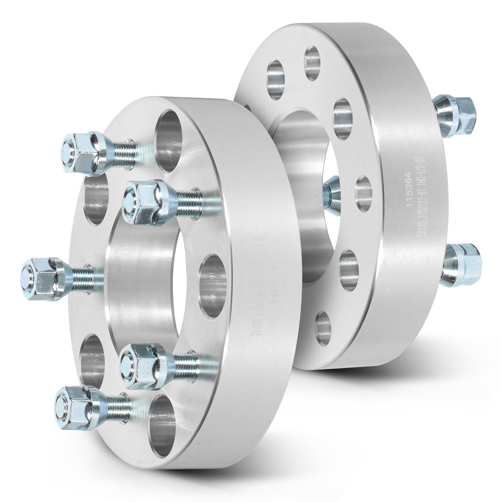 SCITOO 2Pcs 5x5.5 to 5x5 Wheel Spacers 1.5 inch for Ford/for Dodge