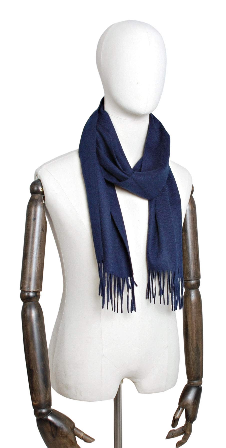 Bovari Kaschmir Schal Herren – 100% Kaschmir/Cashmere – Premium Qualität – 180 x 31 cm - viele Farben