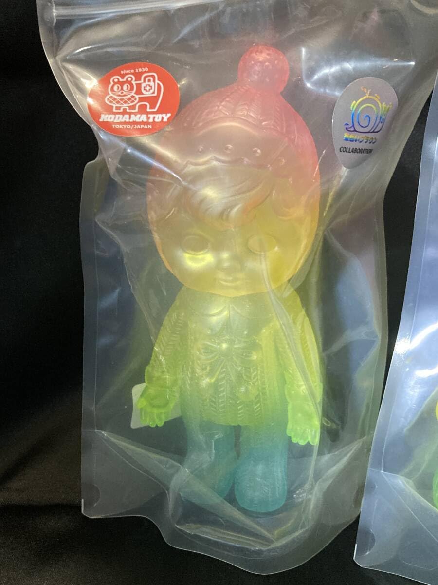 しぇふ染め　チャーミーちゃん　クリアセット　ソフビ Amazon | 2体セット チャーミーちゃん しぇふ染め クリア