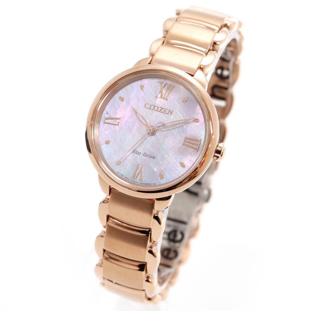 Amazon | [Citizen] 腕時計 シチズン エル 防水 白蝶貝 秒針