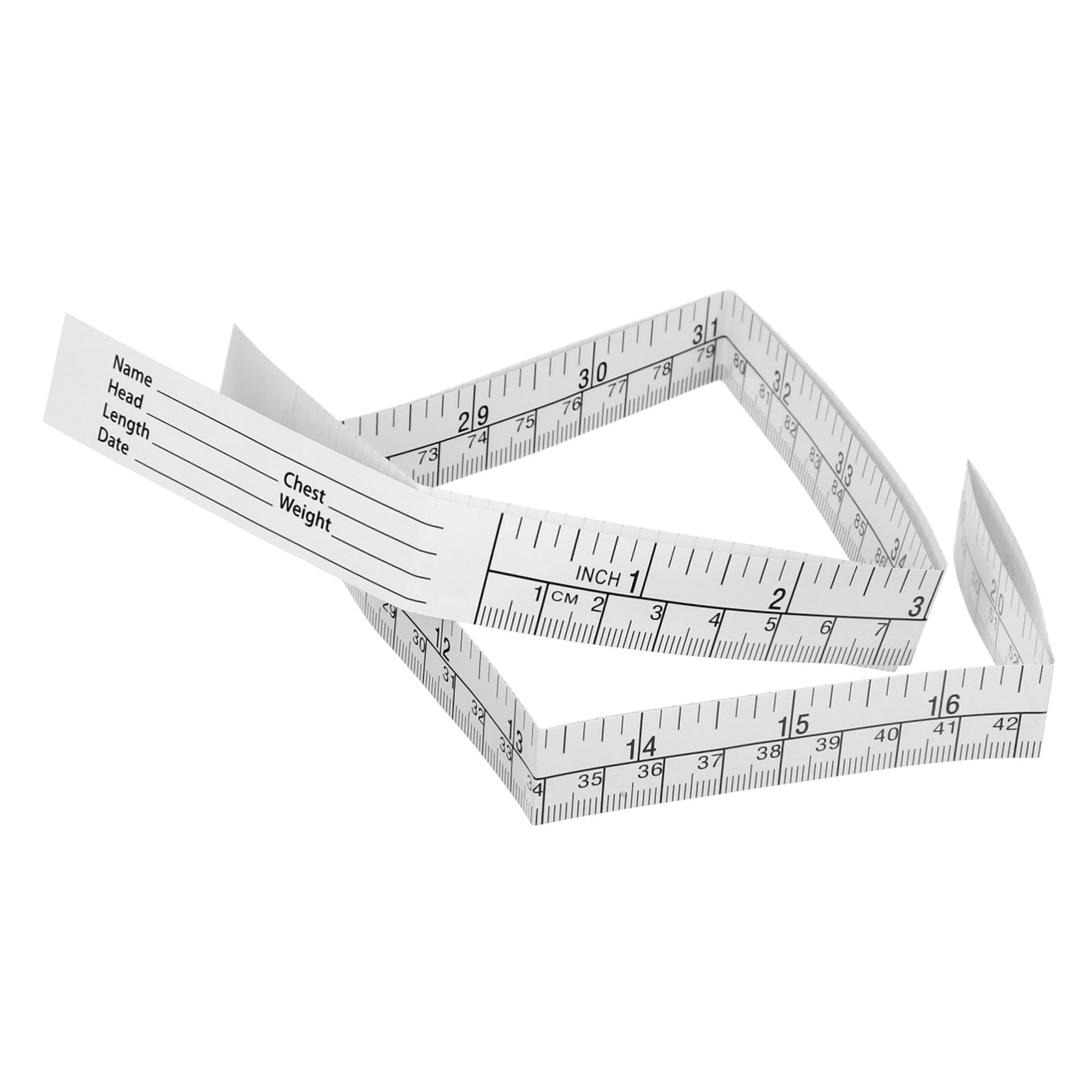 NUOBESTY 4 Set Carta Per Misurazione Ferite Strumenti Misurazione Per Corpo E Chiara 25 Pezzi * 4