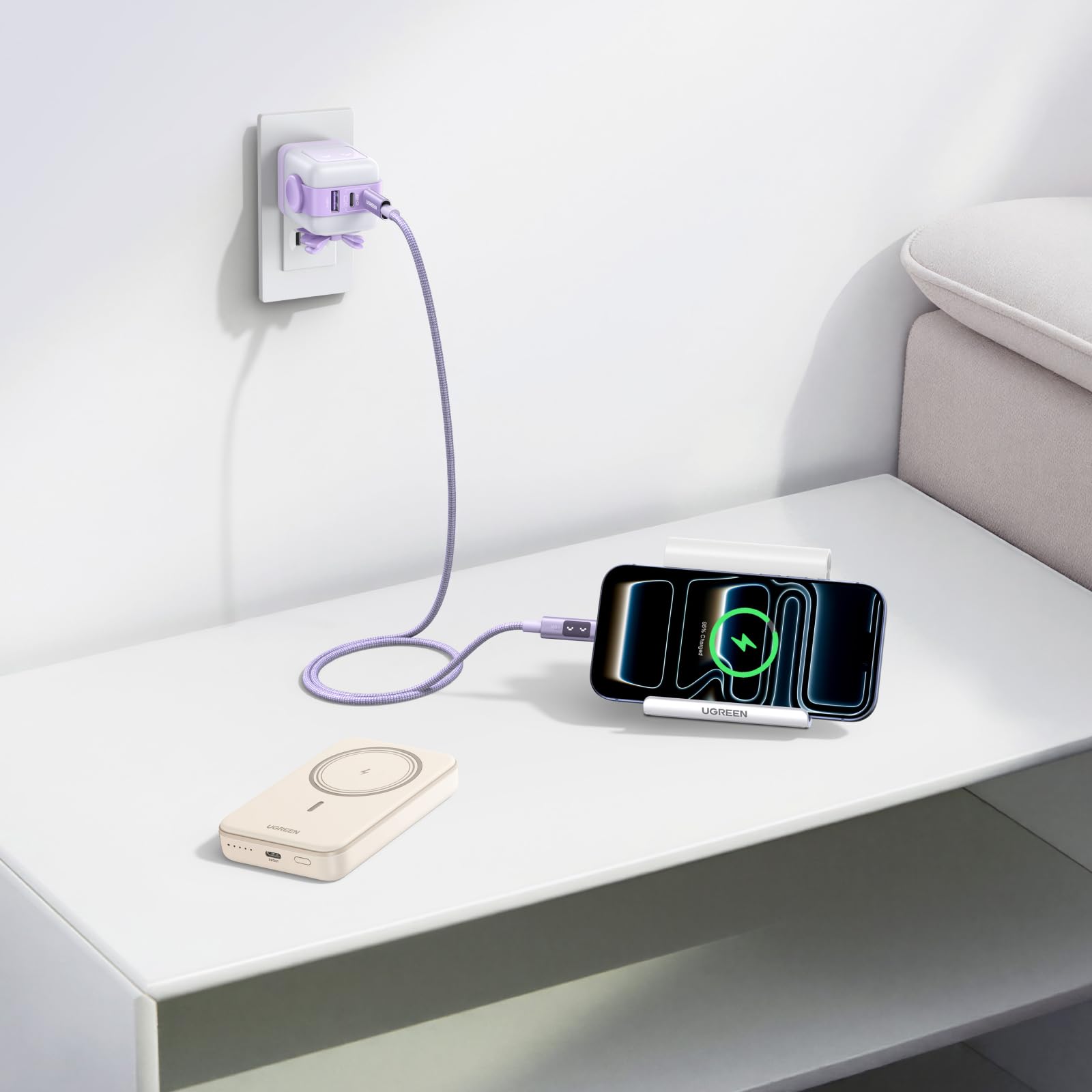Amazon | UGREEN 【新生活4点セット】65W 多ポート 急速充電器