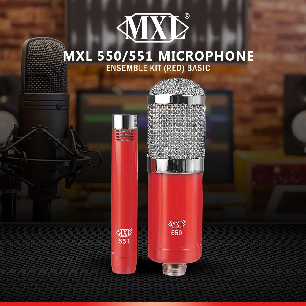 Amazon | MXL 550/551 マイクアンサンブルキット デラックスバンドル