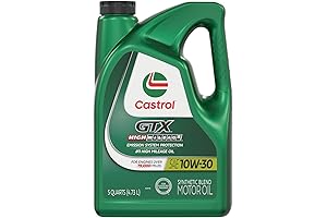 Castrol GTX High Mileage 10W-30 Motor Oil: Reliable Protection for Your Vehicle