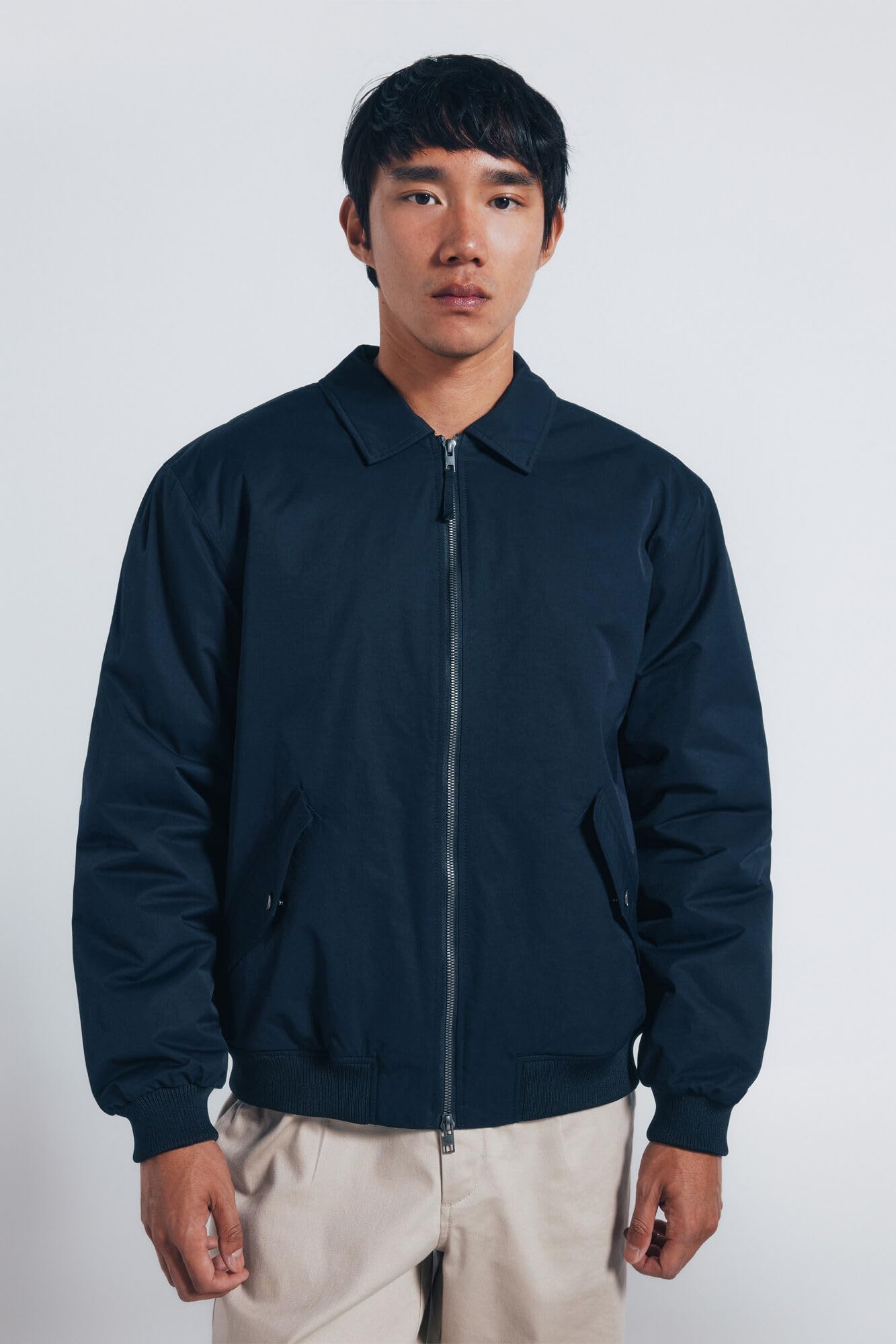 SPRINGFIELD Aviator Light Puffed Jacket With Shirt Collar. Chaqueta Ligera Hombre