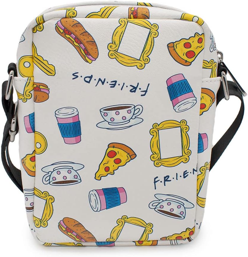 Buckle Down Friends Bag, Crossbody, Television Show Icons, Vegan Leather