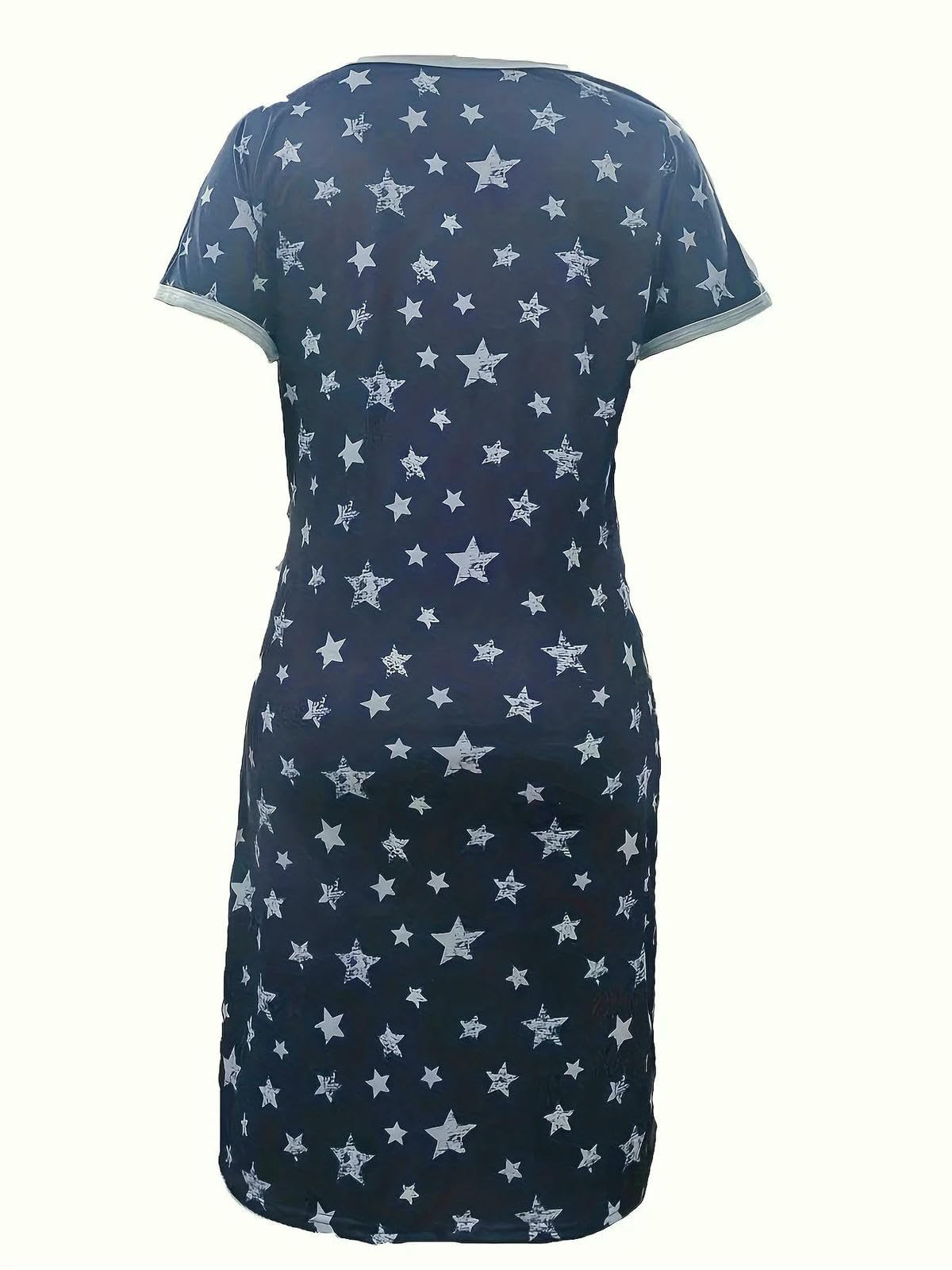Pjs maternità Pjs Pigiameria Premaman Donne 3 In 1 Consegna Camicia da Notte Manica Corta Allattamento Al Seno Abito da Sonno Pigiama Premaman