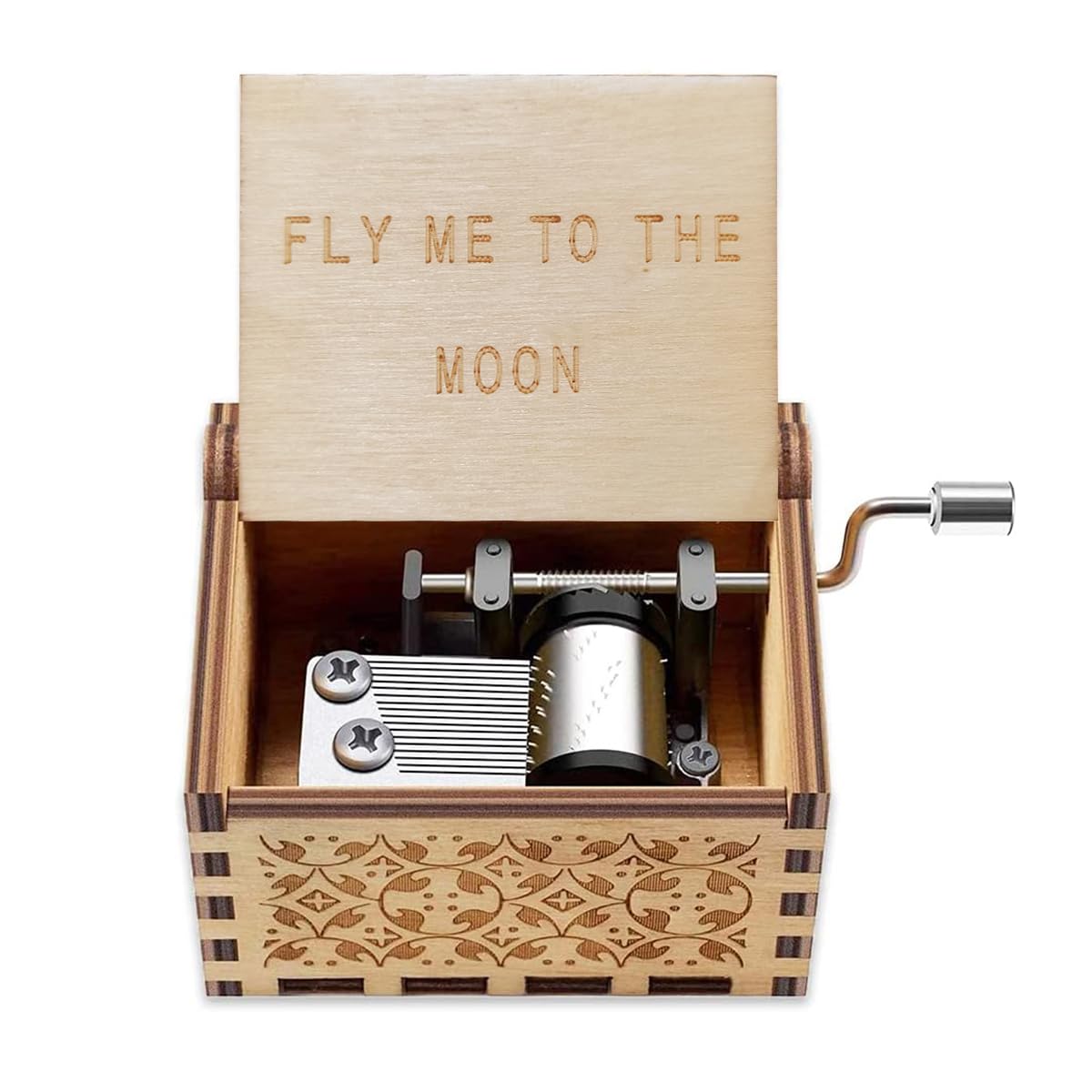 Amazon.co.jp: Hefonti Fly Me to The Moon オルゴール、妻、ガール