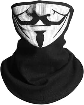 Amazon.com: INNTURT Vendetta Fabric Mask Hood Face Balaclava