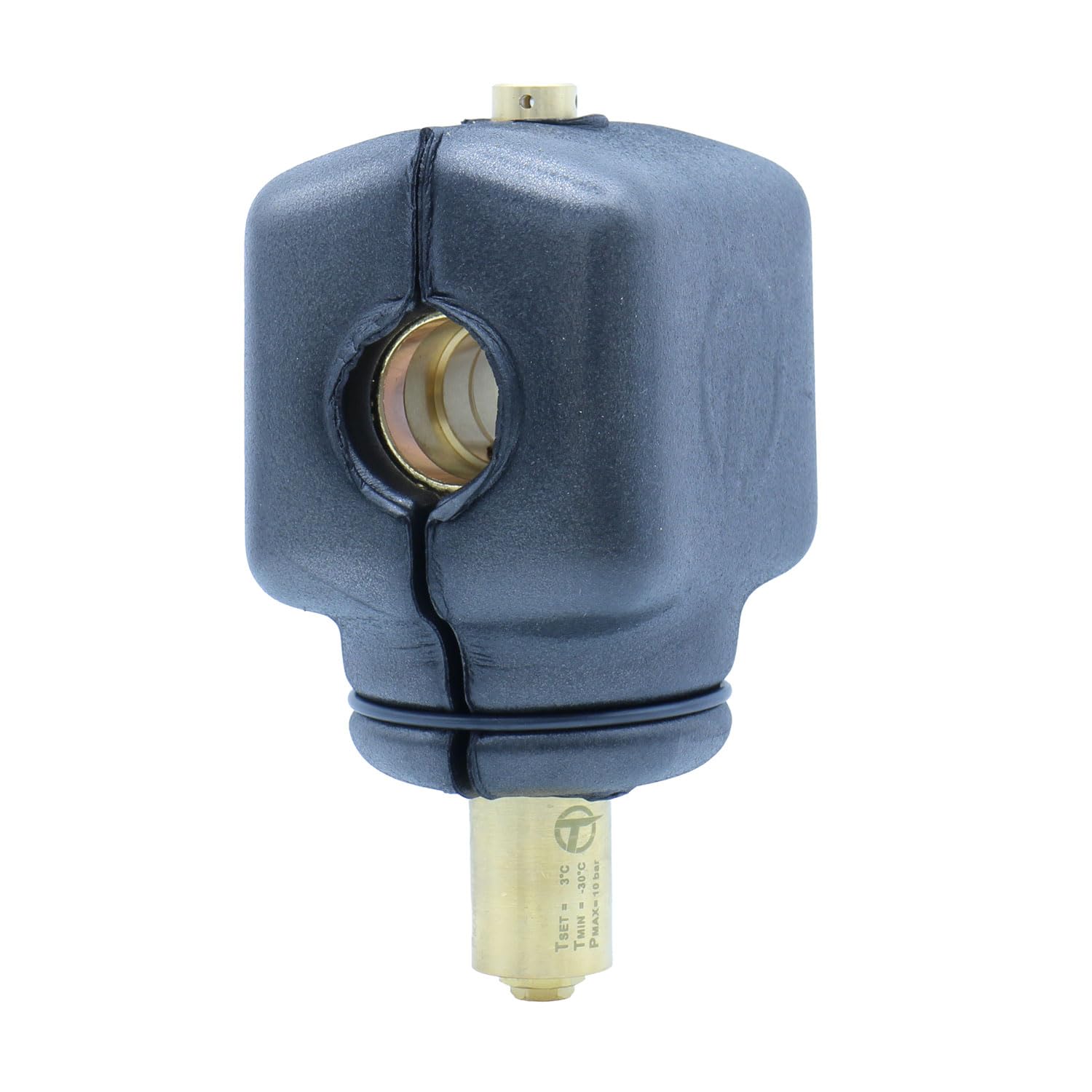 Tesla AFV28 - Valvola antigelo per pompa di calore, 28 x 28 mm, con guscio isolante AFV28SHELL