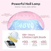 Vista 4 de Modelones – Kit de uñas de polygel, geles de construcción de uñas de 6 colores, kit de polygel para hacer extensiones de uñas rosa claro, blanco