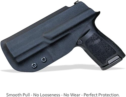 Miniatura 2 de Funda Sig P320 IWB Kydex de Ajuste Personalizado Sig Sauer P320 CarryCompactaTamaño MedianoCompleto - Estuche para Pistola - Porta Oculto Dentro de