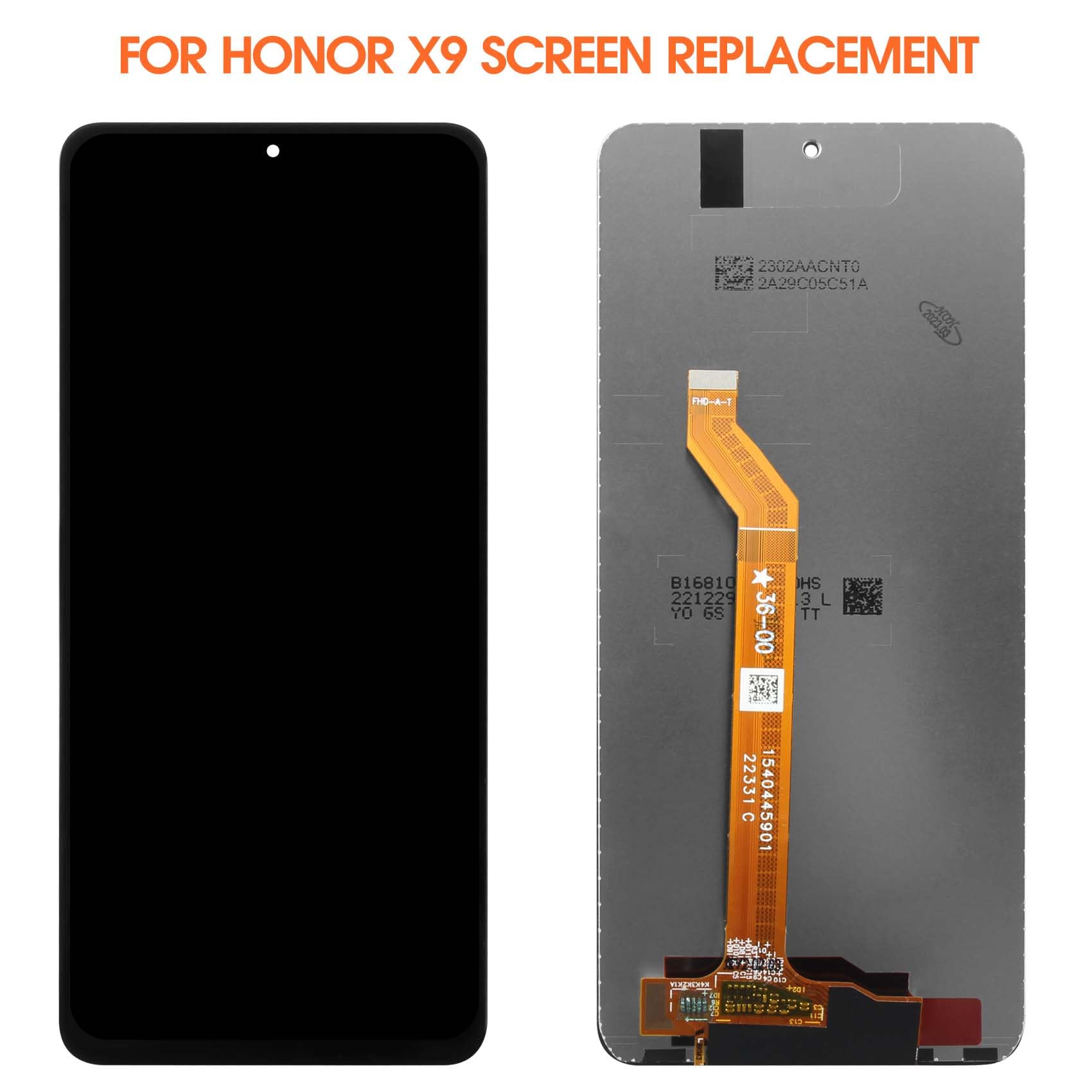Display LCD Huawei Originale Per Magic 5 Lite / Honor X9a 5G (RMO-NX1) - Silver