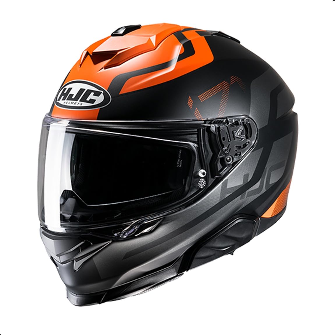 Amazon.com: HJC i71 Enta Full Face Motorcycle Helmet with HJ-38