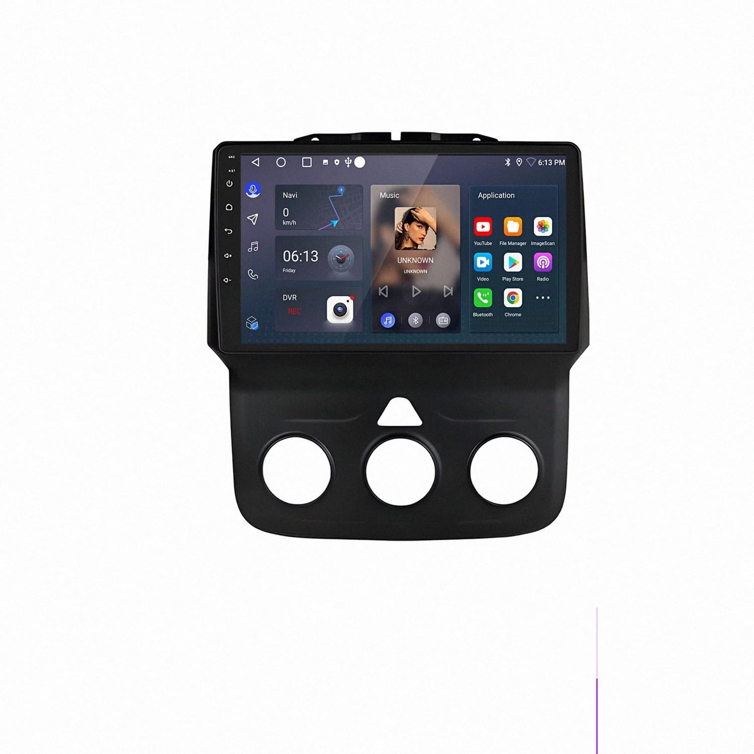 Radio Coche 2 DIN Carplay Inalámbrico Android Auto 4 Nuclear 1G+32G Ford Transit 2005-2014 8