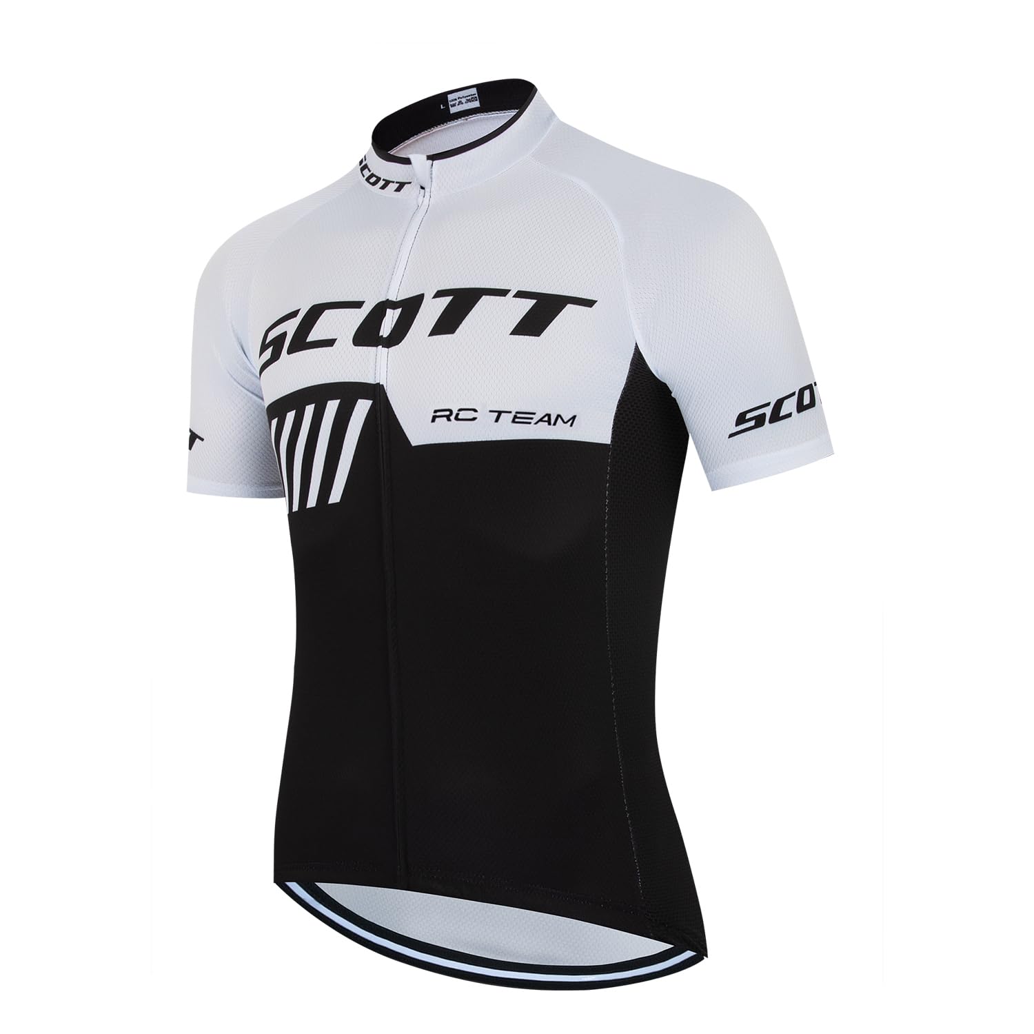 Maglia da ciclismo da uomo, a maniche corte, da ciclismo, da uomo, traspirante
