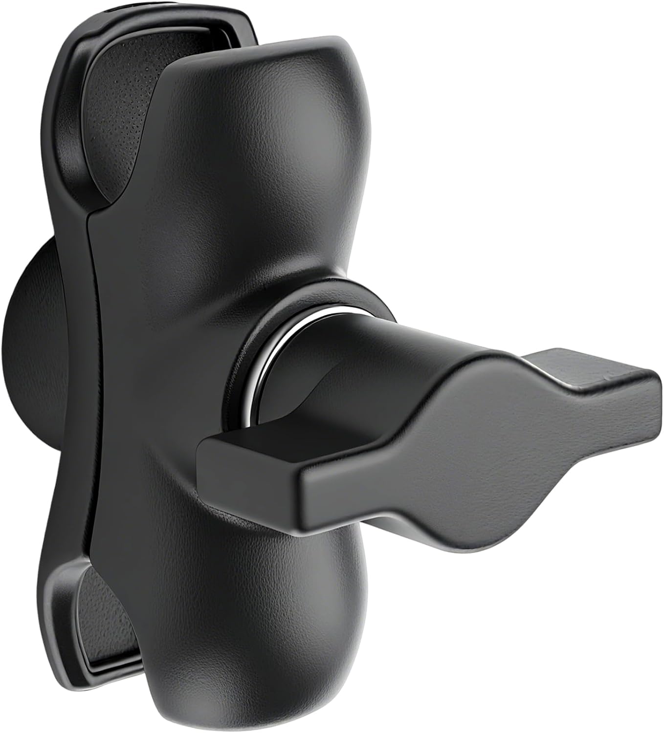 Metal Double Socket Arm Compatible RAM Mount Arm, 1" Double Ball Adapter, 360° Rotation, Extension Rod for Phone Holder, for Bike, Motorcycle, Truck. (Short)