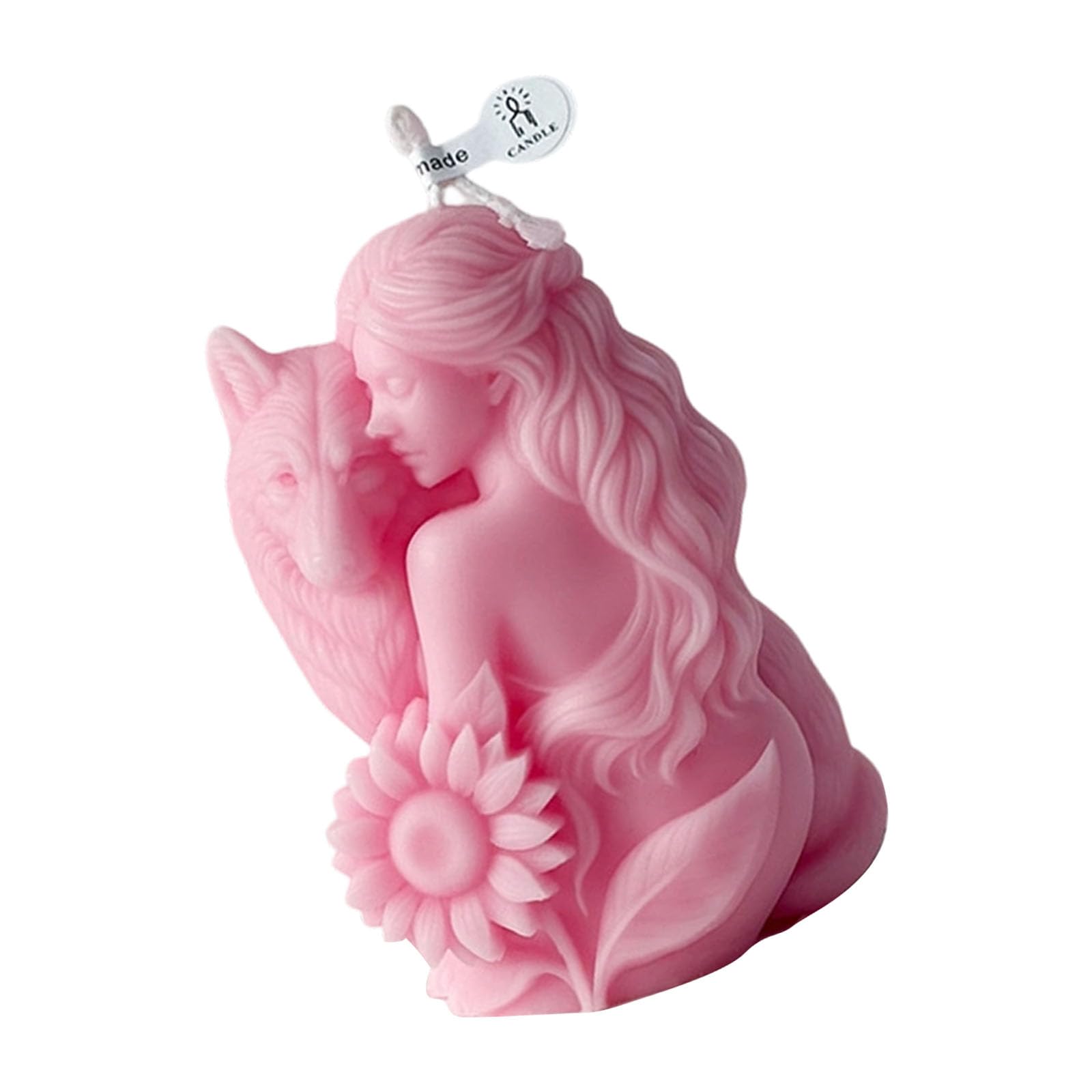 Wolf Girl Scented Soys Waxes Scented Decorative for Bedroom Home Decors Aromatherapys Candled Ornament Soys Waxes Decorative