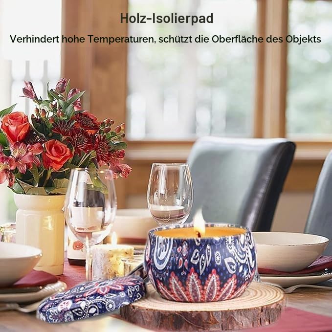 Duftkerzen Geschenkset für Frauen, KEARLGMBH 8 Pack Aromatherapie Kerzenset zum Stressabbau, Natürliches Sojawachs Damen Deko Duftkerze für Weihnachten, Geburtstag, Valentinstag, Xmas – Bild 3
