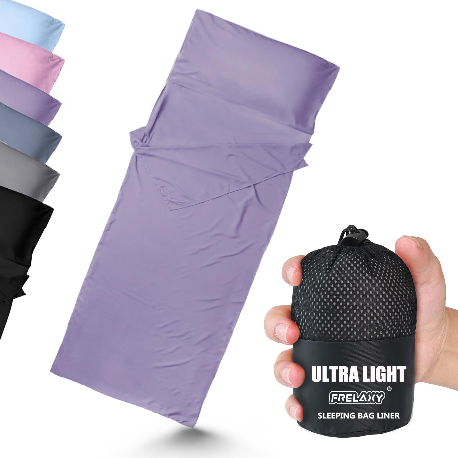 Photo 1 of Frelaxy Ultralight Sleeping Bag Liner, Purple