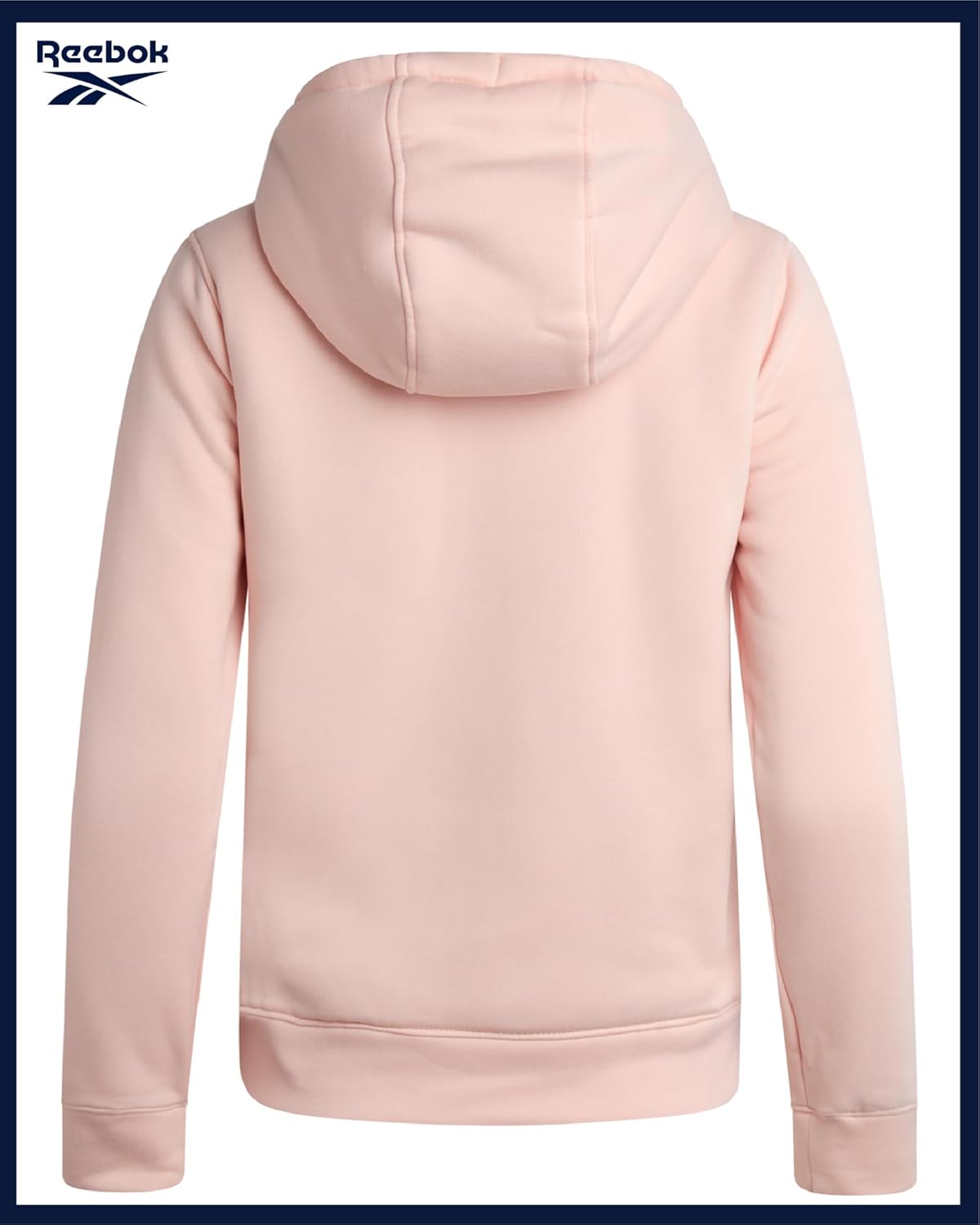 Reebok Womens Fleece Jacket - Warm Lightweight Faux Fur Sherpa Lined Zip Up Hoodie - Soft Hooded Winter Jackets for Women - Image 6