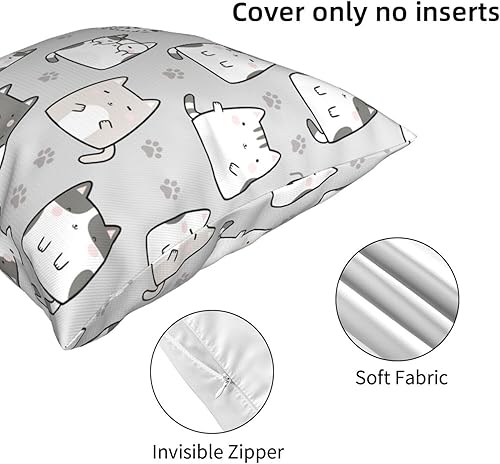 Miniatura 10 de Aimeryup Throw Pillow Covers 16x16 Inch Cute Cartoon Pumpkin Decorative Pillow Covers Cushion Covers cojines decorativos para sala Pillow Cases Cute