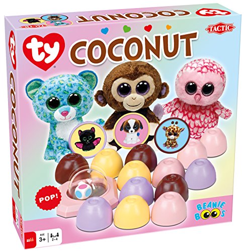 Tactic Ty Beanie Boos Coconut Niños y Adultos Juego de Azar - Juego de Tablero (Juego de Azar, Niños y Adultos, 20 min, Niño/niña, 3 año(s), 99 año(s))