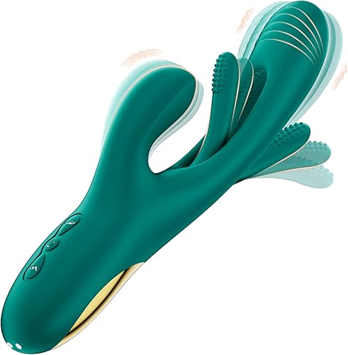 Miniatura 13 de Vibrador consolador conejo - LOVENOTE masajeador de punto G para mujeres, estimulación del clítoris y pezones, juguetes sexuales 3 en 1 con 14