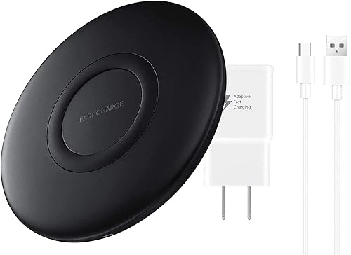 Samsung Original inalámbrico delgado carga rápida C tipo pad 7.5w para dispositivos habilitados para Qi Galaxy Watch teléfono inteligente iPhone