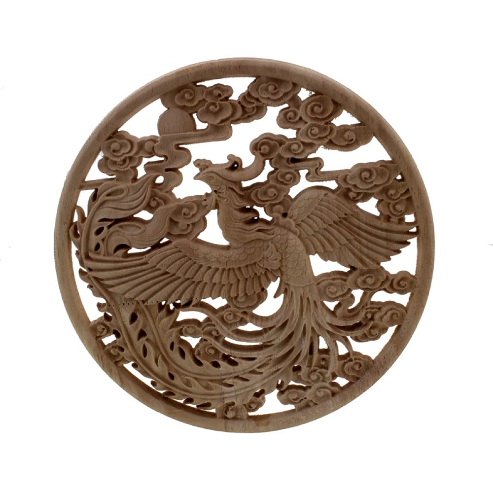 Coin onlay de 20 cm en bois pour réparer et embellir un meuble vintage